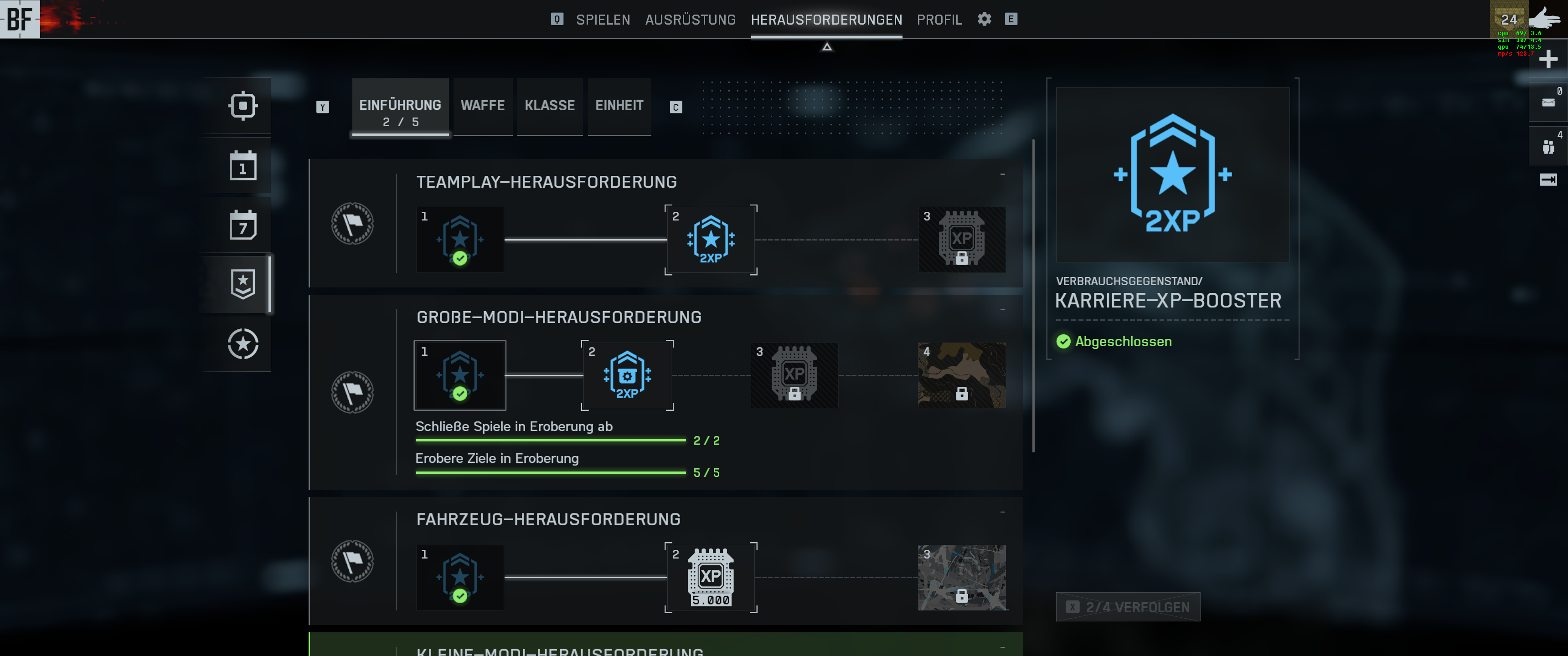 Overview von Große-Modi-Herausforderung