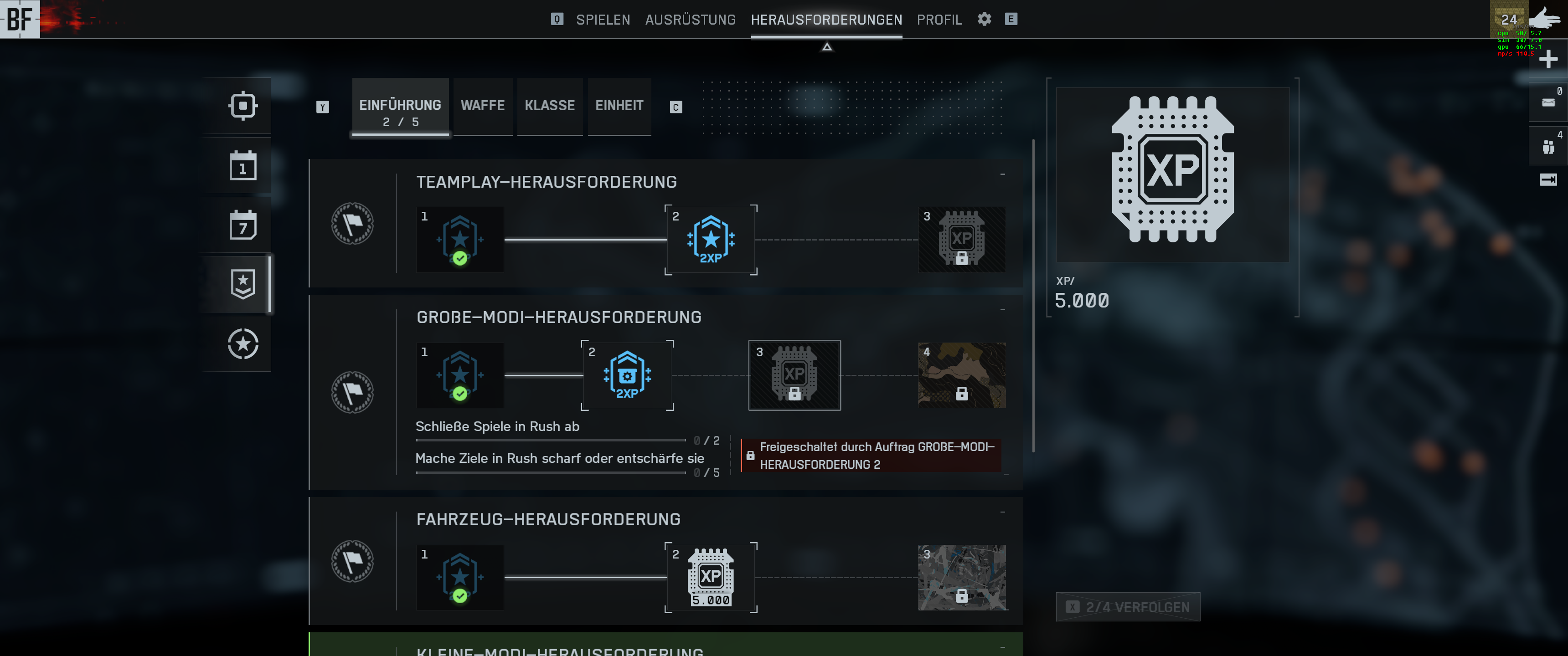 Overview von Große-Modi-Herausforderung