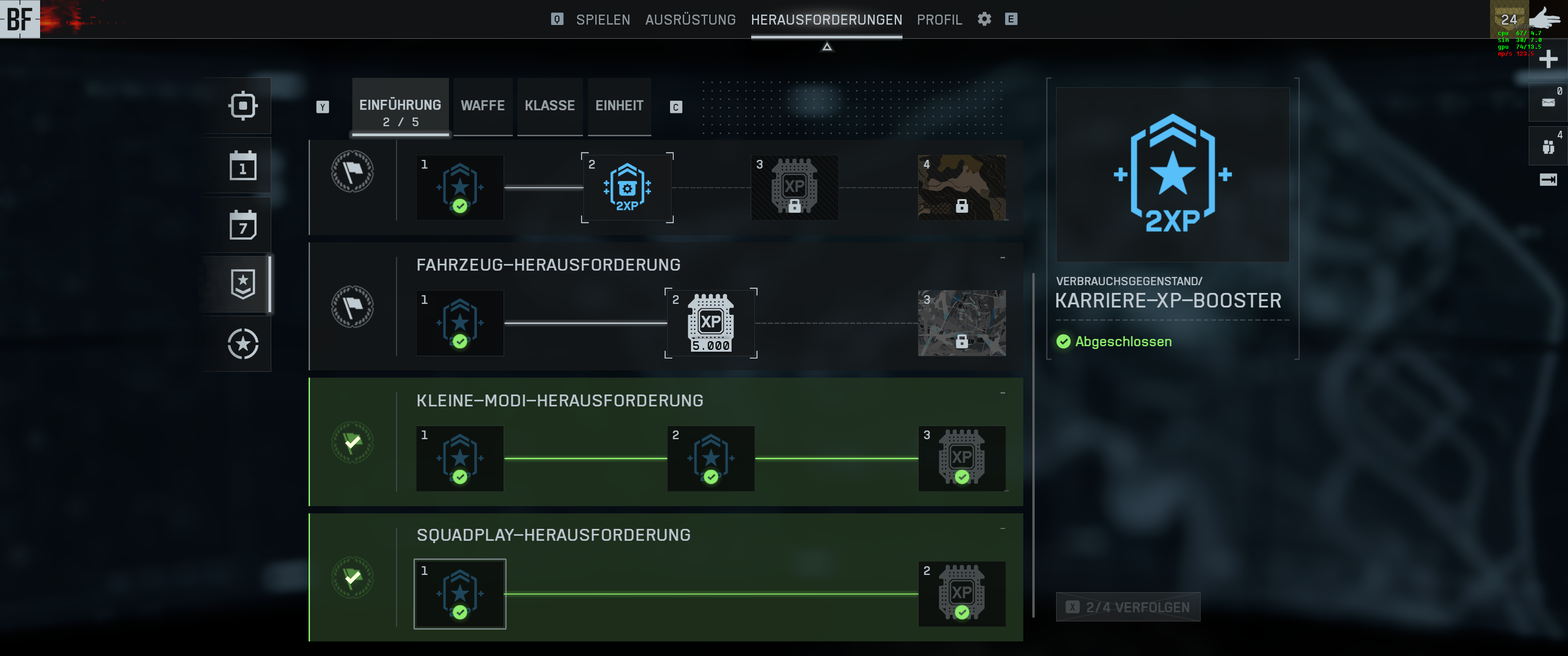 Overview von Squadplay-Herausforderung