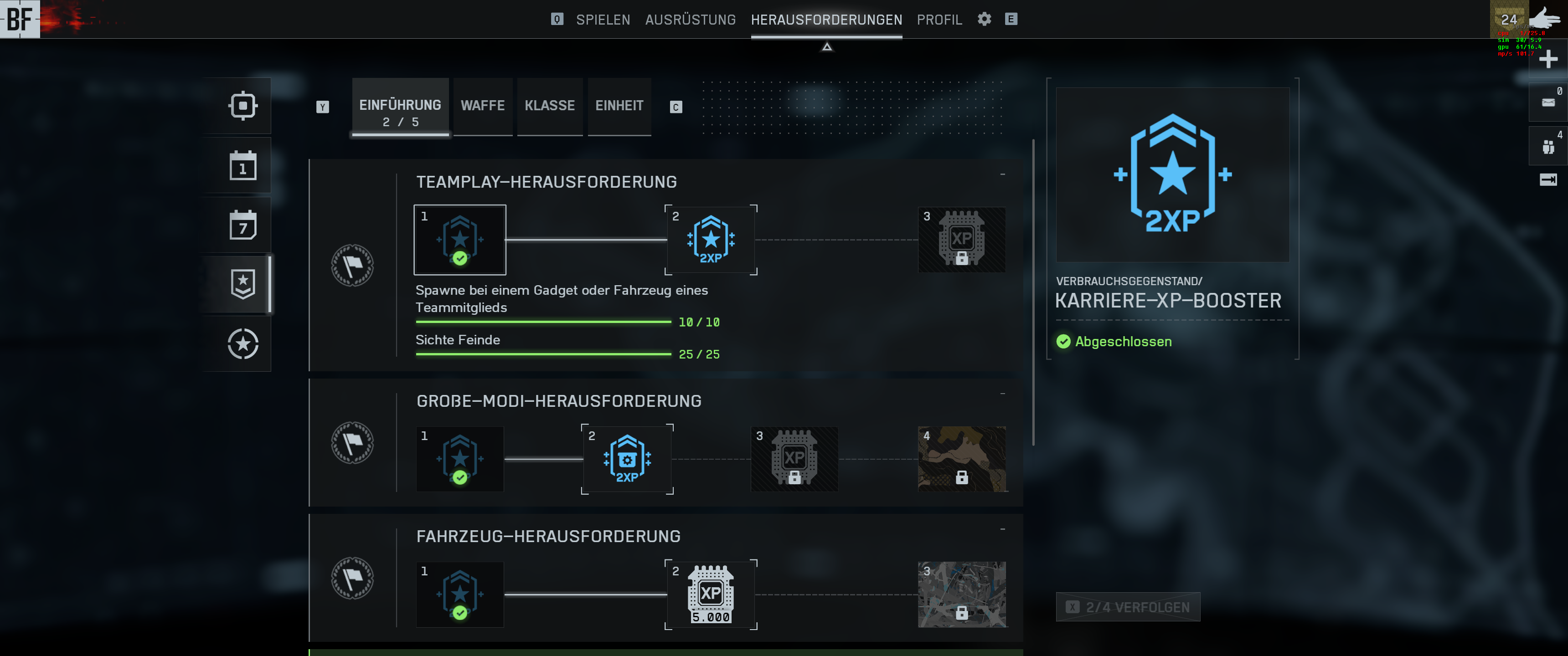 Overview von Teamplay-Herausforderung