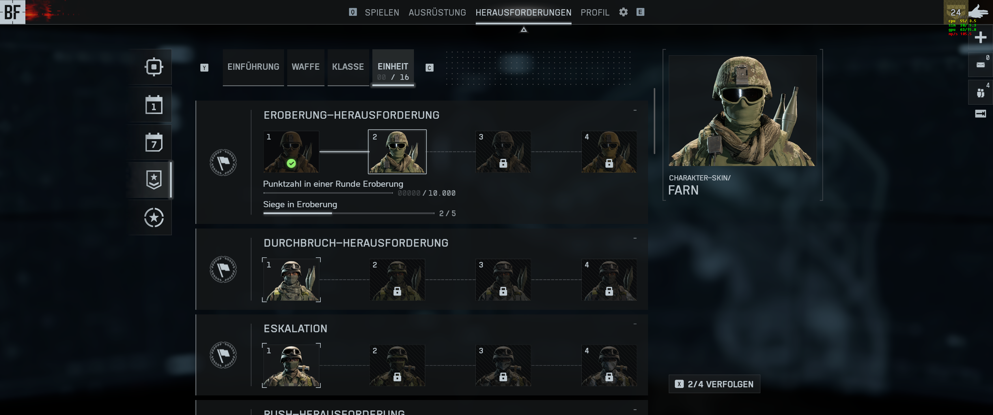 Overview von Eroberung