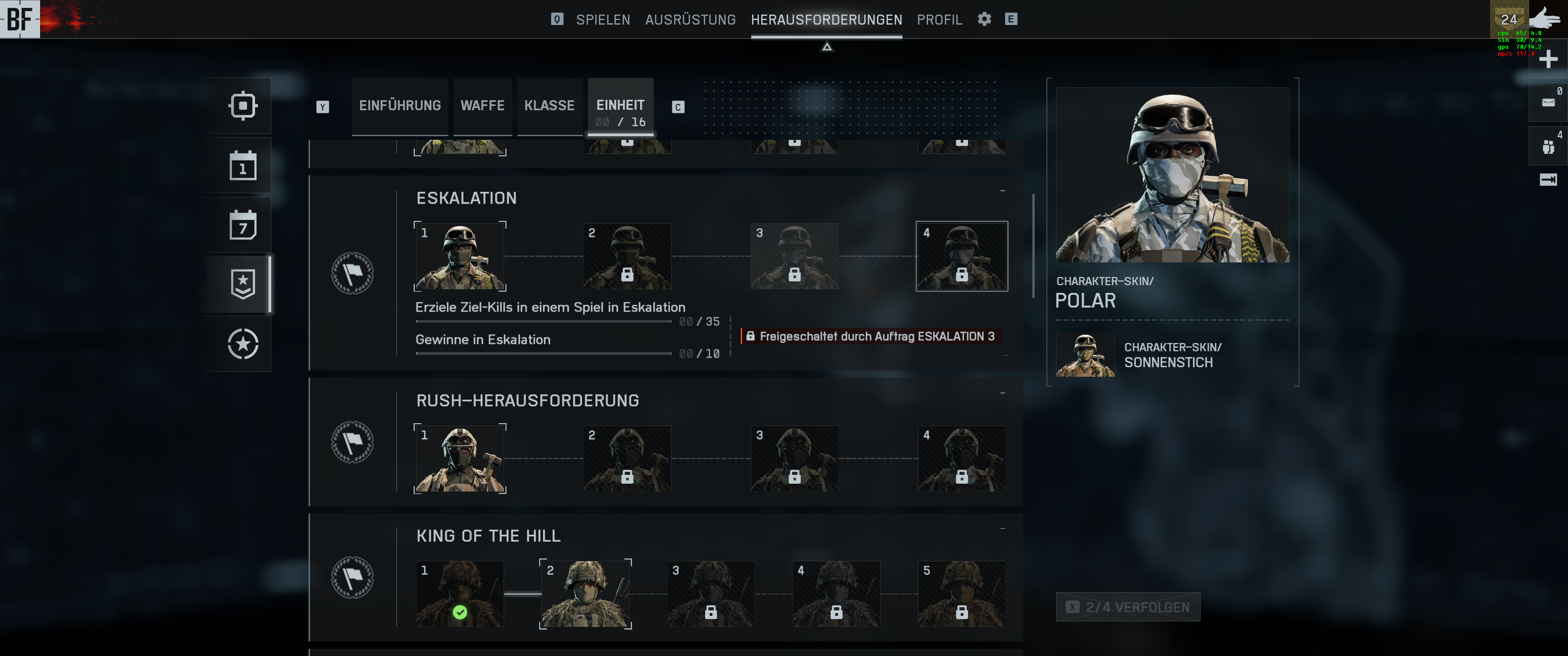 Overview von Eskalation