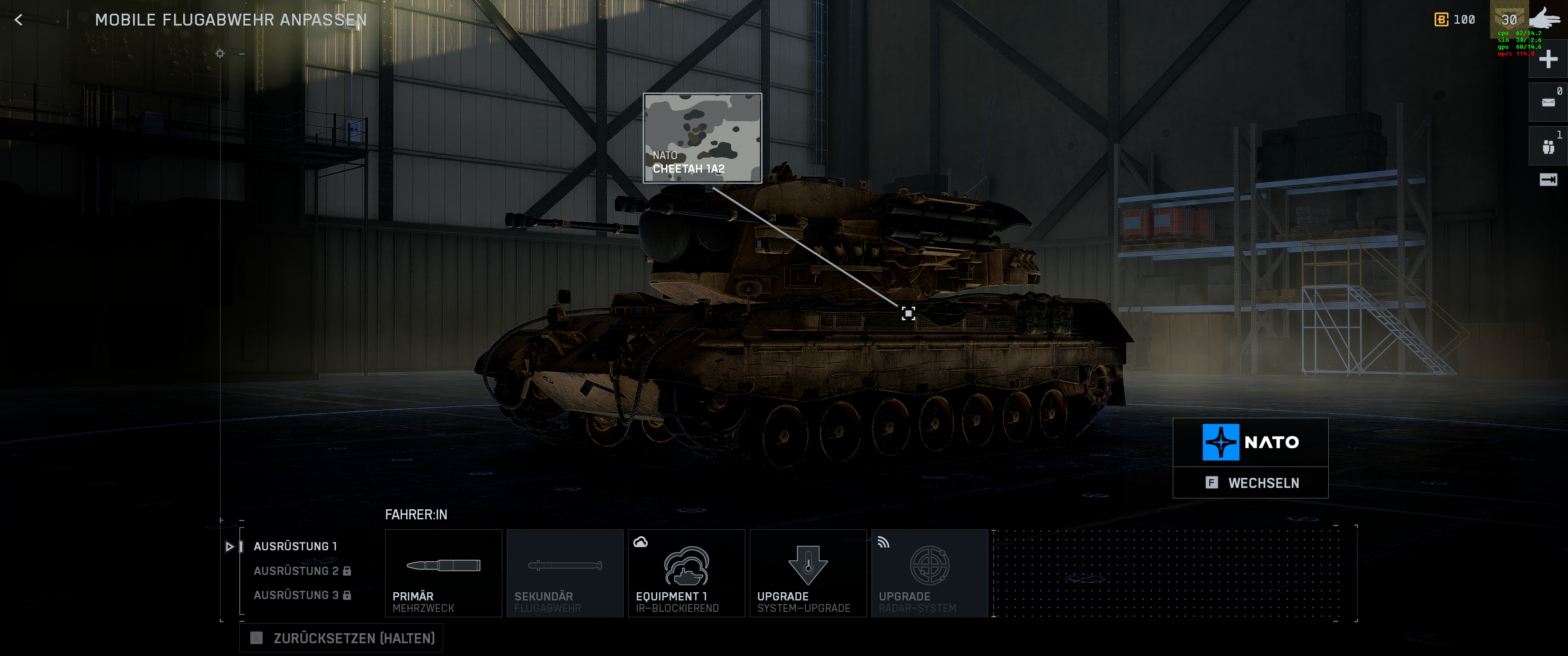 Overview von Cheetah 1A2